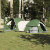 Tenda de campismo para 5 pessoas impermeável verde 1