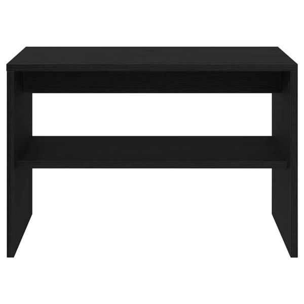 Mueble de TV madera de ingeniería roble negro 60x40x40 cm M 5