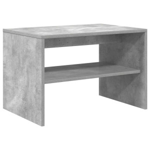 Mueble de TV madera de ingeniería gris hormigón 60x40x40 cm H