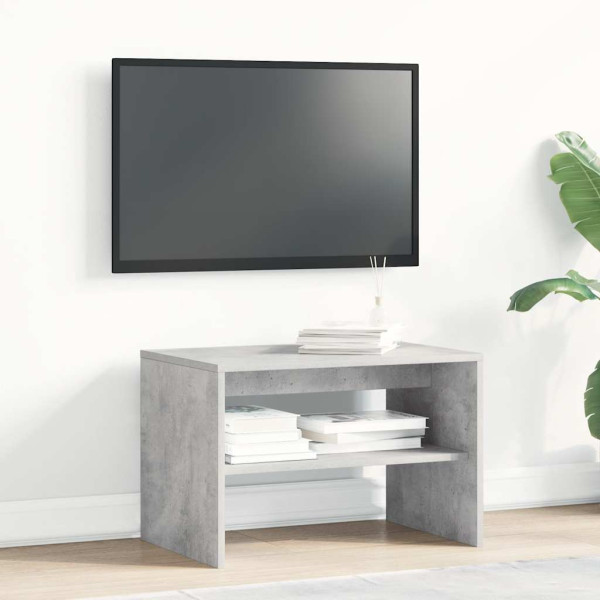Mueble de TV madera de ingeniería gris hormigón 60x40x40 cm M 3