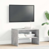 Mueble de TV madera de ingeniería gris hormigón 60x40x40 cm 3