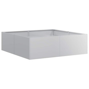 Vaso/floreira 100x100x30 cm aço galvanizado H