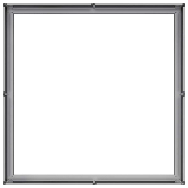 Vaso/floreira 100x100x30 cm aço galvanizado M 5