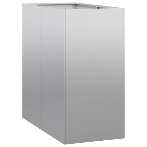 Jardinera 40x80x80 cm de acero galvanizado M 2