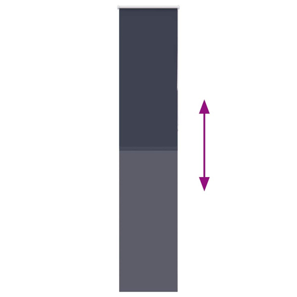 Estor Enrollable Opaco marino 40x210 cm Tela Ancho 35.7 cm M 5