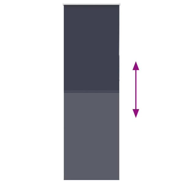 Persiana de enrolar 85x230 cm largura tecido 80.7 cm poliéster M 5