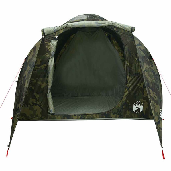 Tenda familiar túnel para 6 pessoas impermeável camuflagem M 5