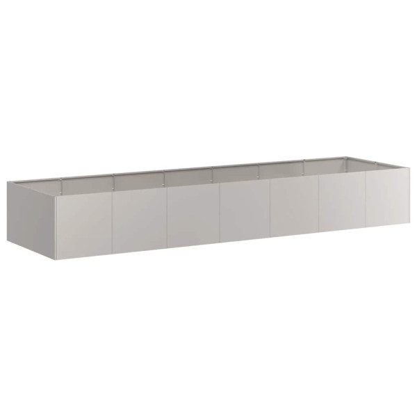 Vaso/floreira 80x80x30 cm aço resistente às intempéries M 4
