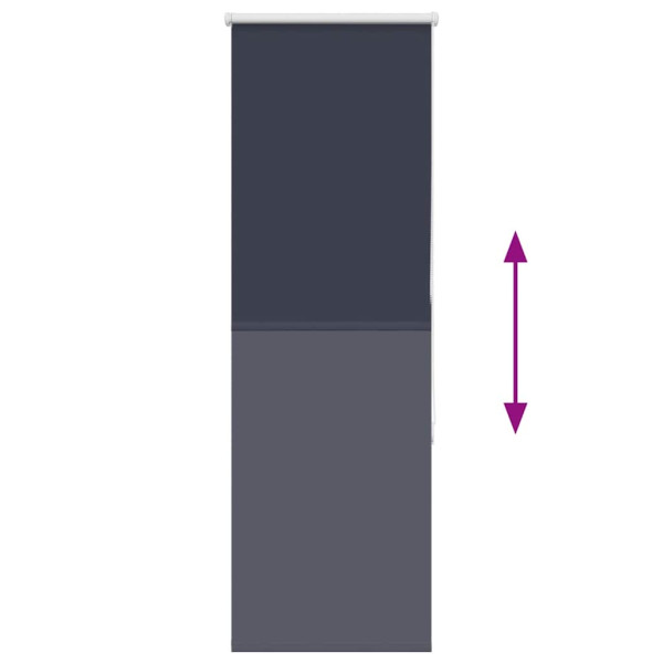Estor Enrollable Opaco marino 40x150 cm Tela Ancho 35.7 cm M 5
