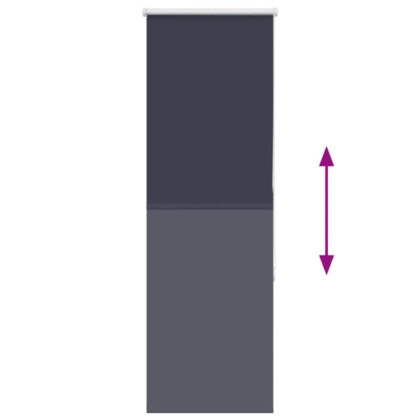 Persiana Rolô Blackout Marine 45x130 cm Largura Tecido 40,7 cm M 5