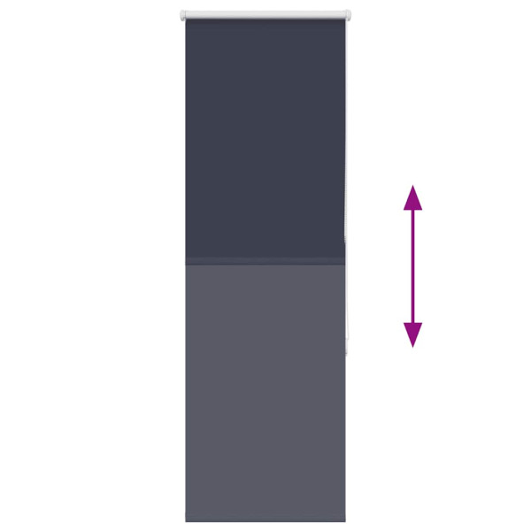 Estor Enrollable Opaco marino 55x150 cm Tela Ancho 55.7 cm M 5