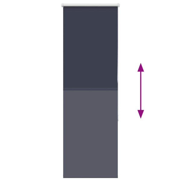 Estor Enrollable Opaco marino 45x175 cm Tela Ancho 40.7 cm M 5