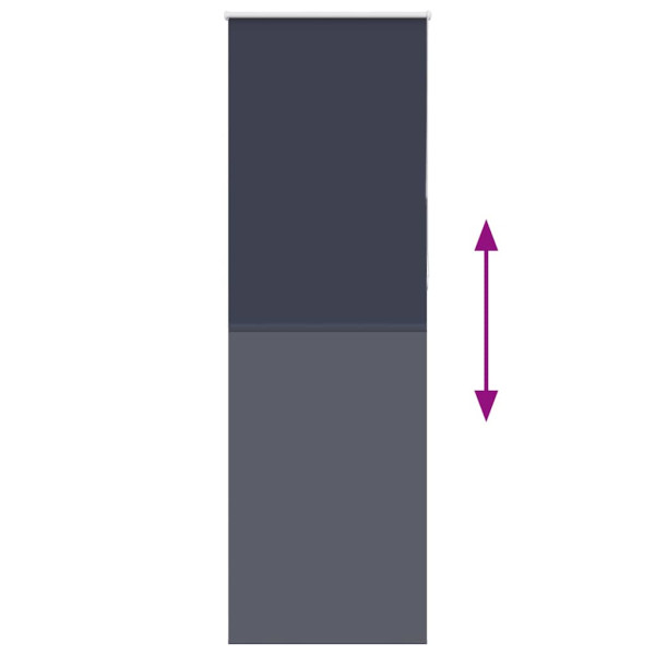Estor Enrollable Opaco marino 70x230 cm Tela Ancho 65.7 cm M 5