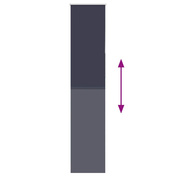 Estor Enrollable Opaco marino 50x230 cm Tela Ancho 45.7 cm M 5