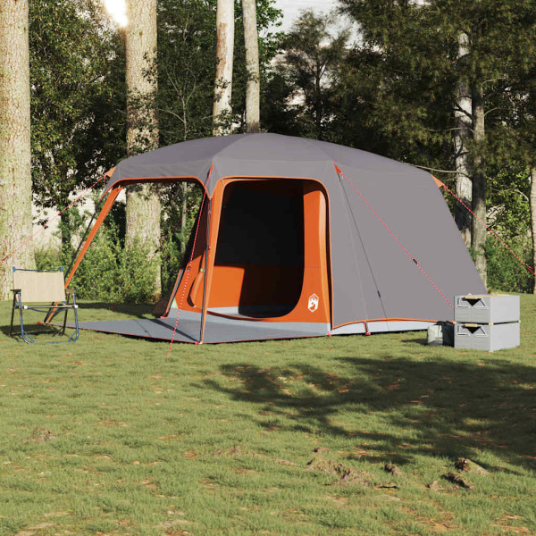 Tenda de Camping com Varanda em Cúpula 5 Pessoas Impermeável M 3