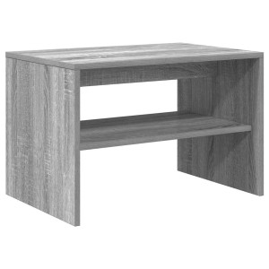 Mueble para TV madera contrachapada gris Sonoma 60x40x40 cm H