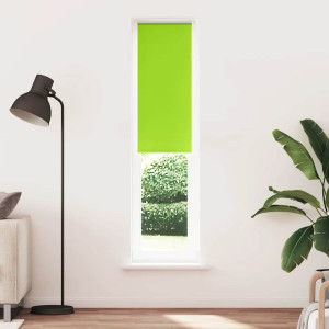 Estor Enrollable Opaco hojas verde 50x230 cm Tela Ancho 45.7 cm H