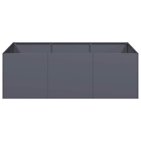 Vaso/floreira 120x80x40 cm aço antracite M 4