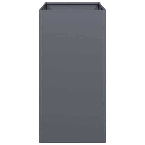 Vaso floreira 40x80x80 cm aço antracite M 4