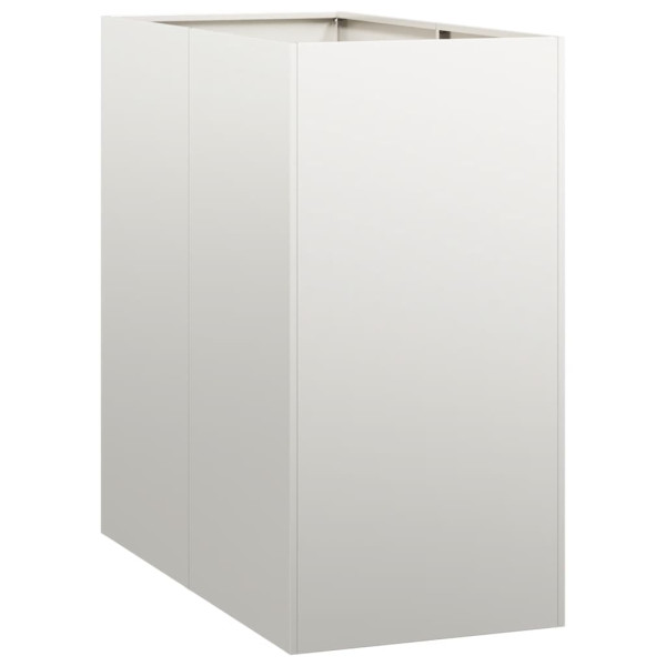 Jardinera 40x80x80 cm acero inoxidable M 2