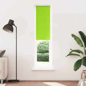 Estor Enrollable Opaco hojas verde 60x230 cm Tela Ancho 55.7 cm H