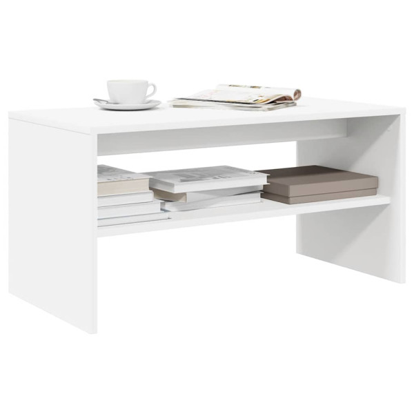 Mueble para TV madera contrachapada blanco 60x40x40 cm D
