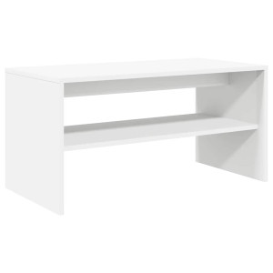 Mueble para TV madera contrachapada blanco 60x40x40 cm H
