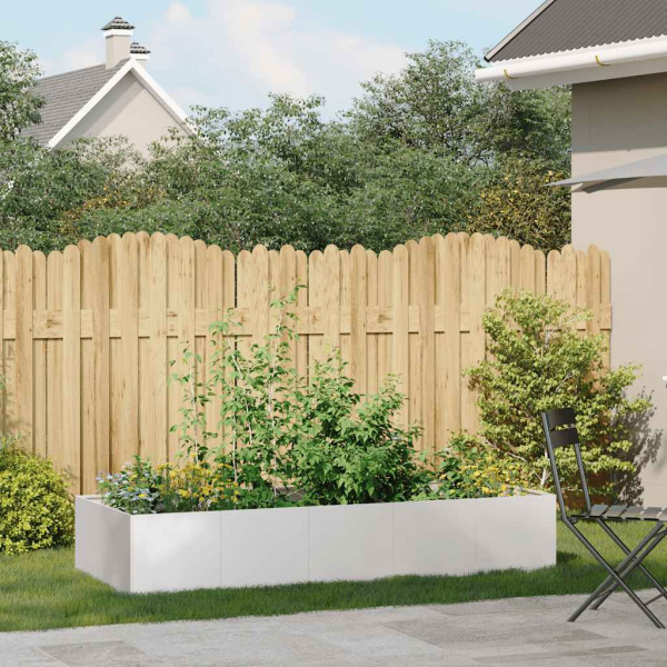 Jardinera 200x80x40 cm Acero inoxidable M 3