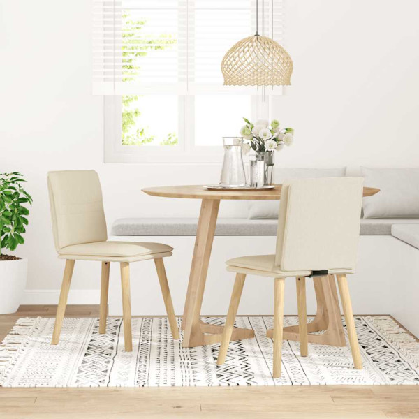 Sillas de comedor 2 unidades lino M 2