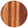 Painel de mesa redonda feito de acacia 25-27 mm 70 cm 1
