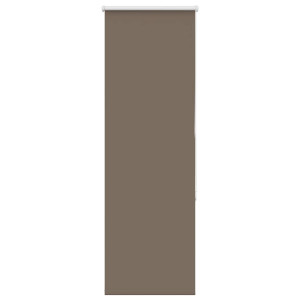 Estor Enrollable Opaco Color Café 60x150 cm Tela Ancho 55.7cm H