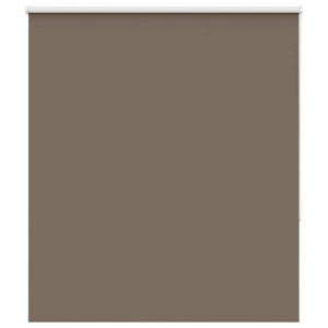 Estor Enrollable Opaco Color Café 130x130 cm Tela Ancho 126.6cm H