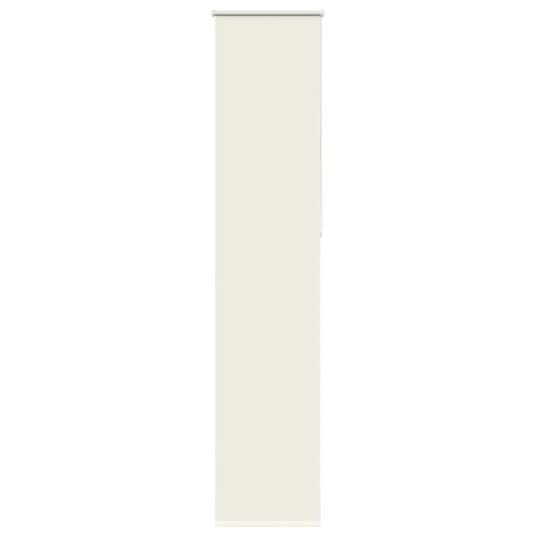 Estor Enrollable Opaco Blanco Roto 55x230cm Tela Ancho 50.7cm D