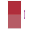Estor Enrollable Opaco Rojo 65x175 cm Tela Ancho 60.7 cm 5