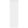 Estor Enrollable Opaco Blanco 80x230 cm Tela Ancho 75.7cm 1