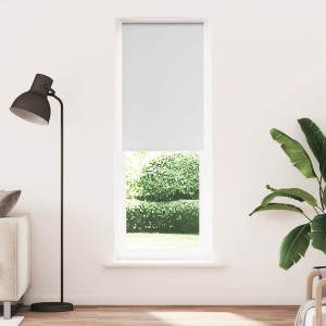 Estor Enrollable Opaco Blanco 80x230 cm Tela Ancho 75.7cm H