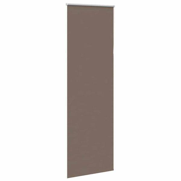 Estor Enrollable Opaco Color Café 80x230cm Tela Ancho 75.7cm M 3