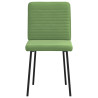Sillas de comedor 2 unidades terciopelo verde claro 4