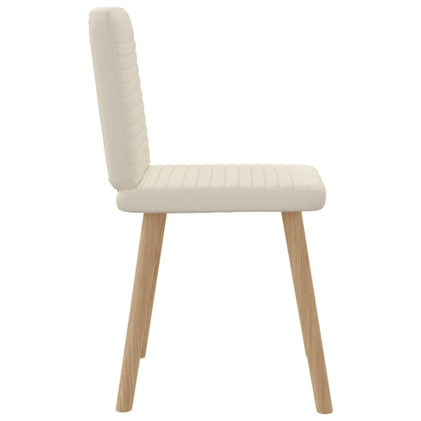 Cadeiras de jantar 2 pcs linho M 5