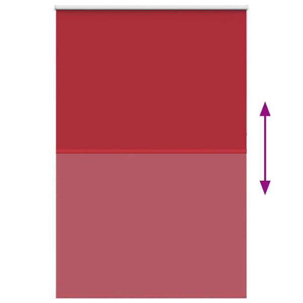 Estor Enrollable Opaco Rojo 160x210 cm Tela Ancho 156.6 cm M 5