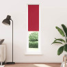 Estor Enrollable Opaco Rojo 55x210 cm Tela Ancho 50.7 cm 1