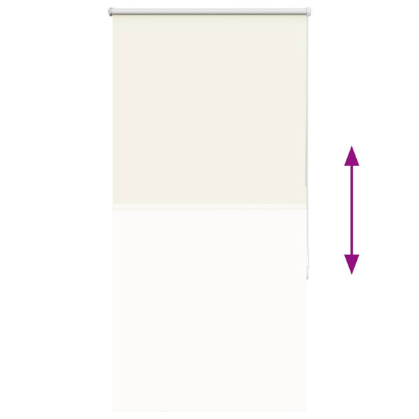 Persiana de enrolar 65x130 cm largura tecido 60.7 cm poliéster M 5