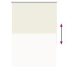 Estor Enrollable Opaco Blanco Roto 90x130cm Tela Ancho 85.7cm 5