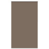 Estor Enrollable Opaco Color Café 130x230cm Tela Ancho 126.6cm 2
