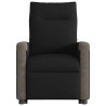 Sillón eléctrico reclinable elevable de tela negro 5