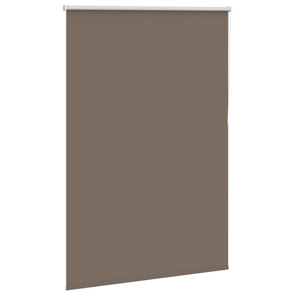 Estor Enrollable Opaco Color Café 100x130 cm Tela Ancho 95.7cm M 3