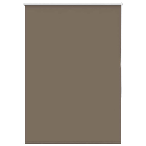 Estor Enrollable Opaco Color Café 90x130 cm Tela Ancho 85.7cm M 2