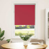 Estor Enrollable Opaco Rojo 85x130 cm Tela Ancho 80.7 cm 1