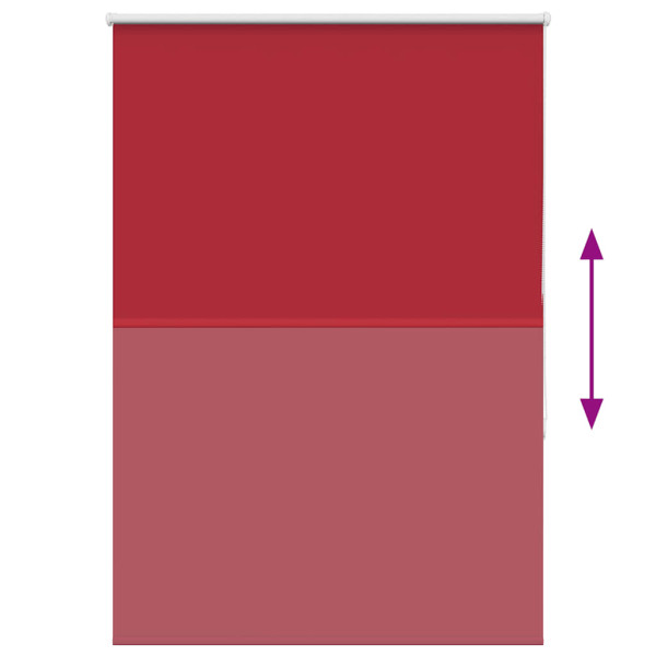 Estor Enrollable Opaco Rojo 110x150 cm Tela Ancho 105.7 cm M 5