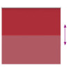 Estor Enrollable Opaco Rojo 145x130 cm Tela Ancho 141.6 cm 5